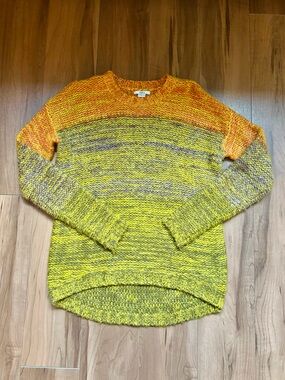 Ombre Crewneck Sweater